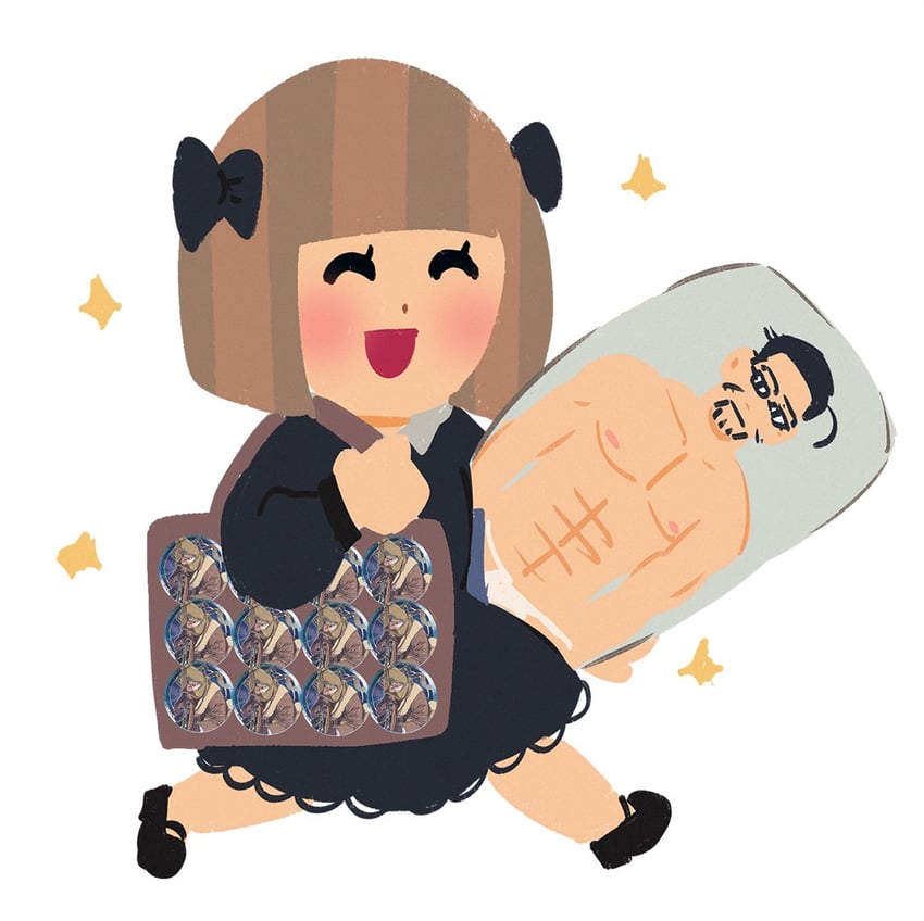 ogata hyakunosuke (original and 2 more) drawn by h4tter