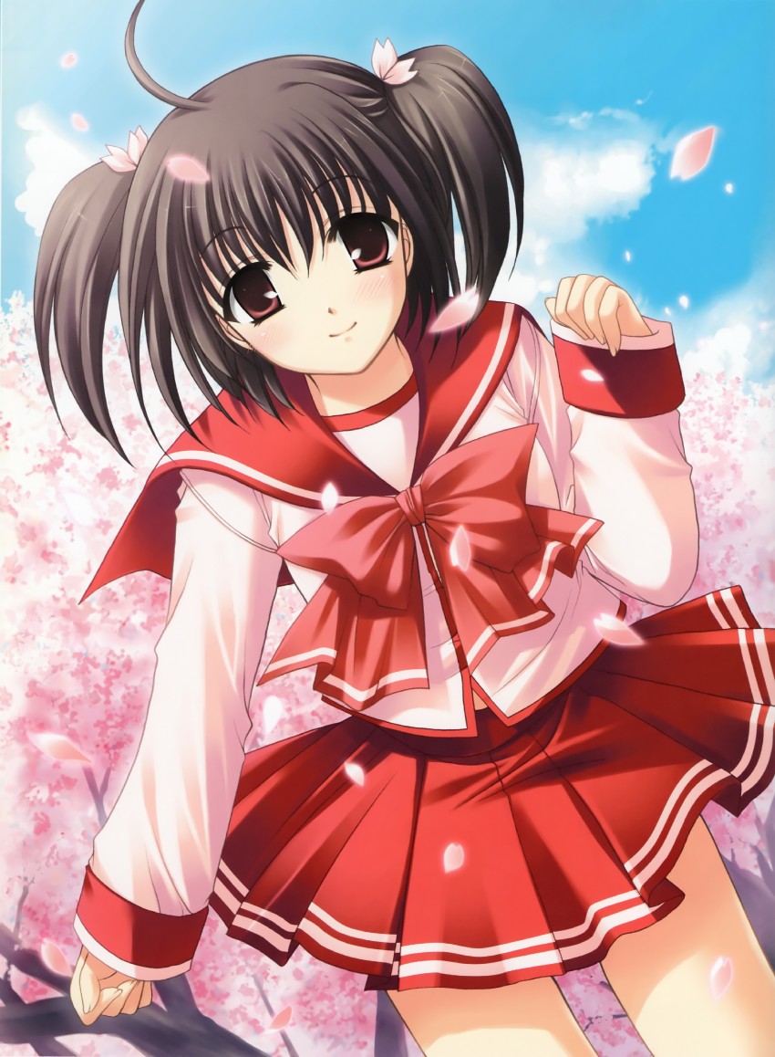 yuzuhara konomi (to heart and 1 more) drawn by nishimata_aoi