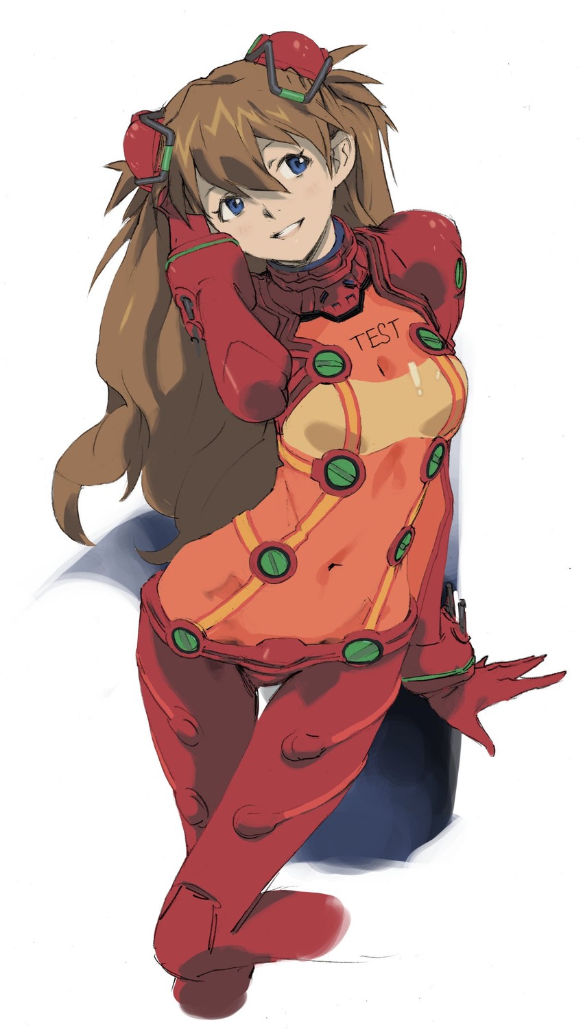 souryuu asuka langley (neon genesis evangelion and 2 more) drawn by yasuda_akira