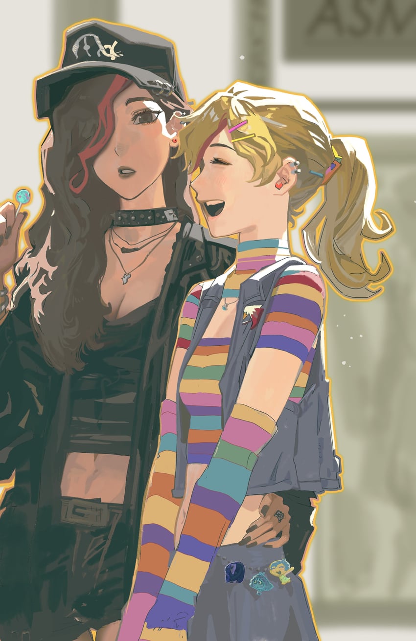 joy, riley andersen, valentina ortiz, envy, and ennui (inside out and 1 more) drawn by qianyu_rainz