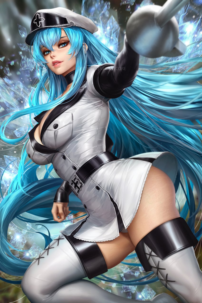 esdeath (akame ga kill!) drawn by neoartcore