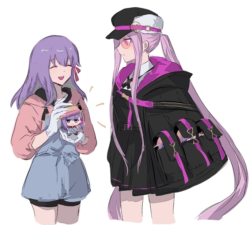 matou sakura, medusa, and sakura (fate and 1 more) drawn by nekwnek