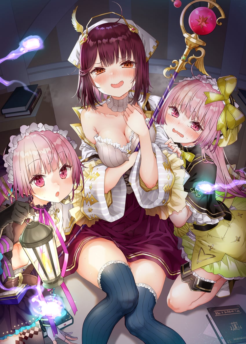 sophie neuenmuller, suelle malen, and lydie malen (atelier and 1 more) drawn by alt_(ctrldel)