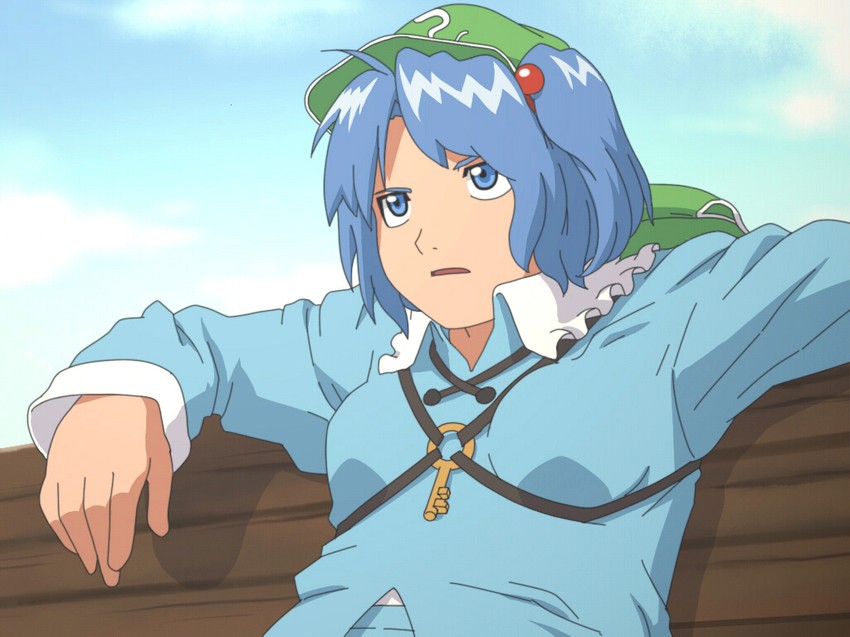 kawashiro nitori (touhou and 1 more) drawn by shirosato