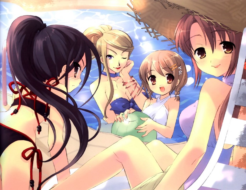 shana, yoshida kazumi, margery daw, and sakai chigusa (shakugan no shana) drawn by ito_noizi