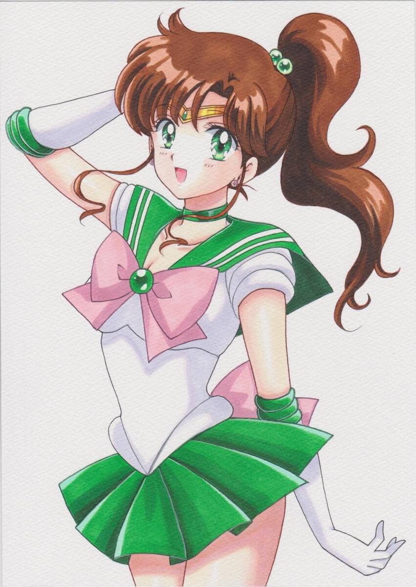 kino makoto and sailor jupiter (bishoujo senshi sailor moon) drawn by rascal_(n119)
