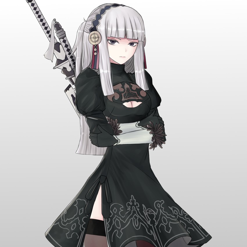 2b and rhajat (fire emblem and 3 more) drawn by cryopon