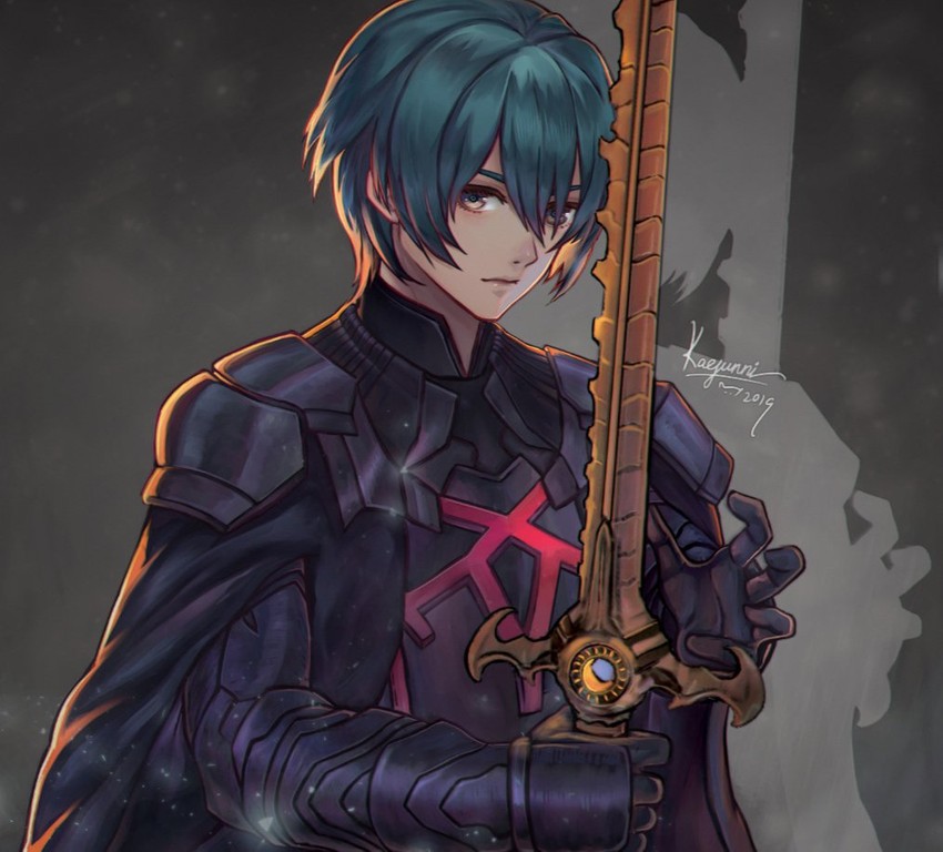 male byleth (fire emblem and 1 more) drawn by kaejunni