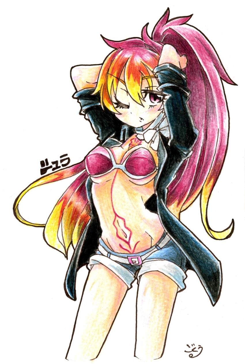 kirigakure shura (ao no exorcist) drawn by gokuu_(acoloredpencil)