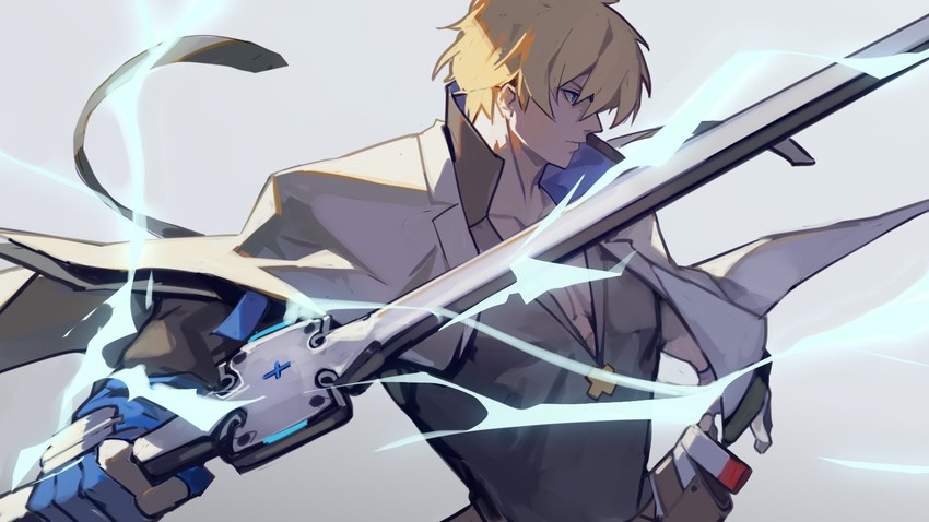 ky kiske (guilty gear and 1 more) drawn by uncle_rabbit_ii