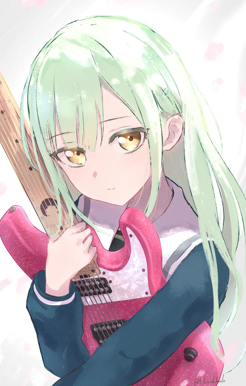 wakaba mutsumi (bang dream! and 1 more) drawn by l_kirschblute