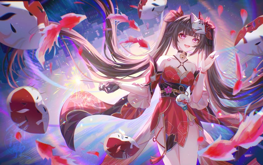 sparkle (honkai and 1 more) drawn by aqinorz