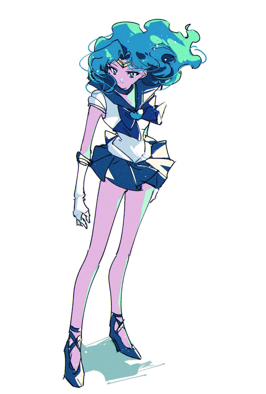 kaiou michiru and sailor neptune (bishoujo senshi sailor moon) drawn by pochi_(askas_is_god)