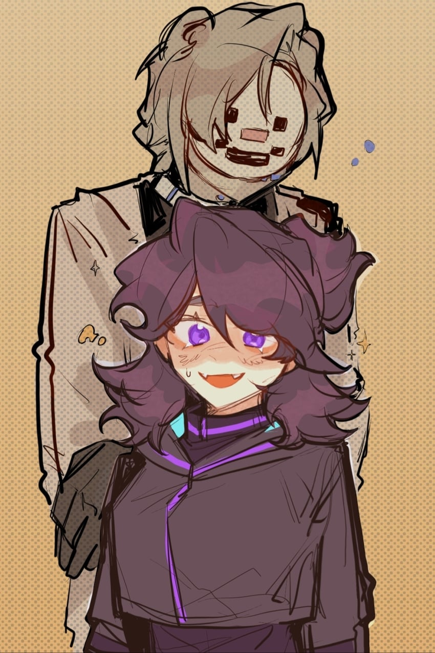 jaiden animations and cucurucho (minecraft youtube and 2 more) drawn by bluemonday999
