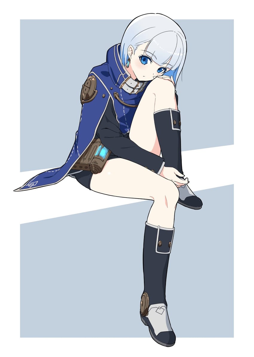 lilac (ender lilies quietus of the knights and 1 more) drawn by hi_iro