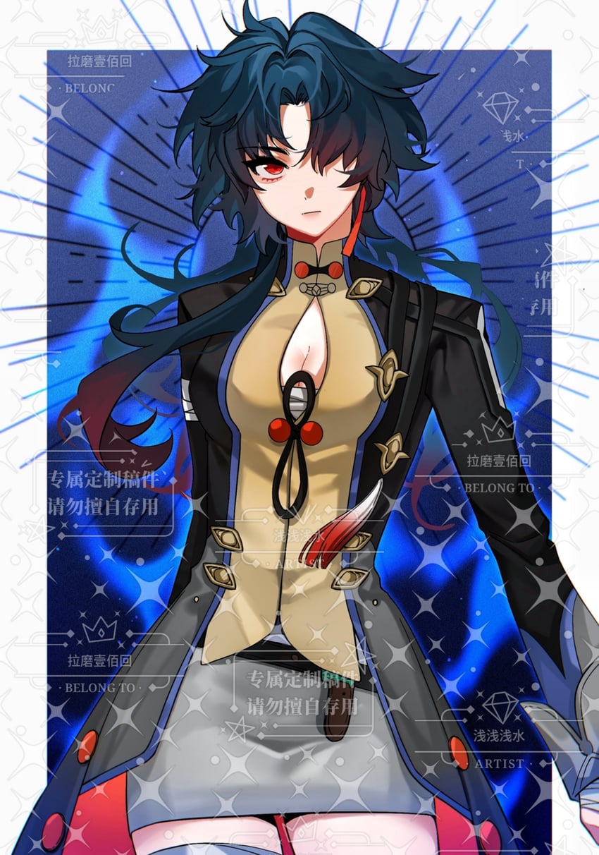 blade (honkai and 1 more) drawn by qianqianiqian_shui
