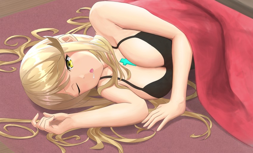 mythra (xenoblade chronicles and 1 more) drawn by nemunemu_semi