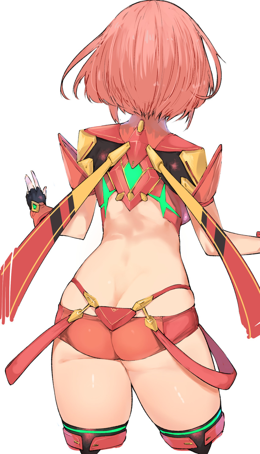 pyra (xenoblade chronicles and 1 more) drawn by kei_(soundcross)
