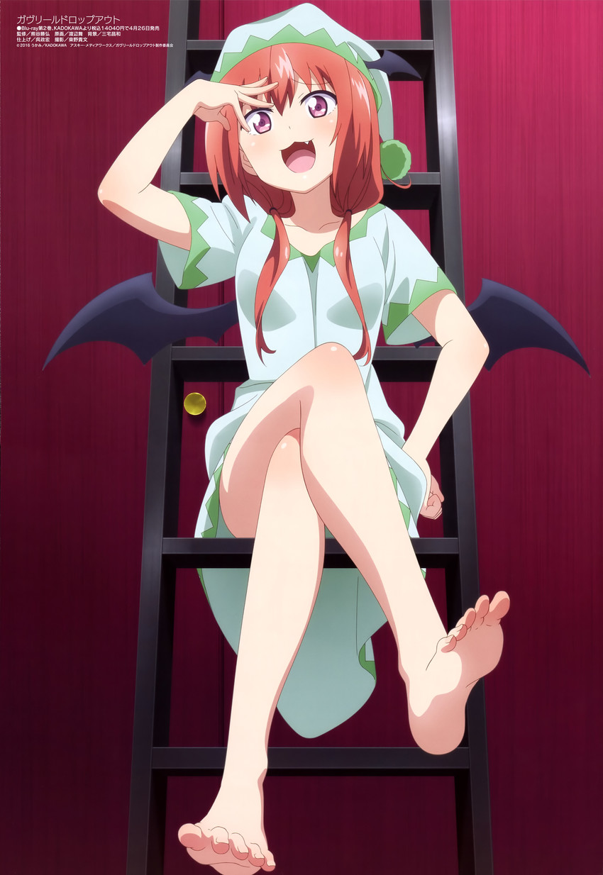 satanichia kurumizawa mcdowell (megami magazine and 1 more) drawn by watanabe_mai