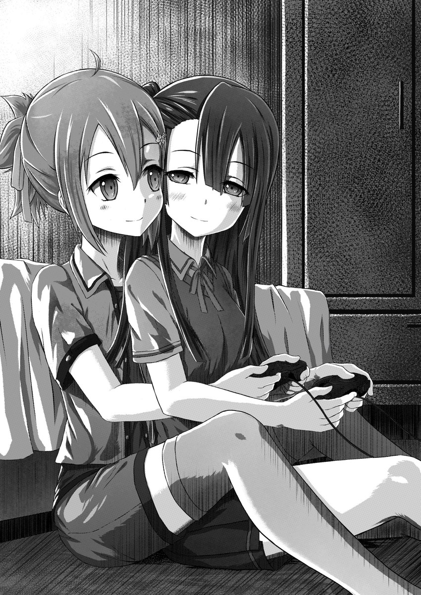takashima yuuna and koori chikage (yuusha de aru and 1 more) drawn by itaro