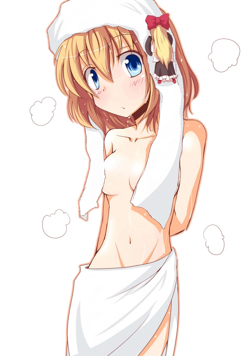 alice margatroid and shanghai doll (touhou) drawn by chata_maru_(irori_sabou)