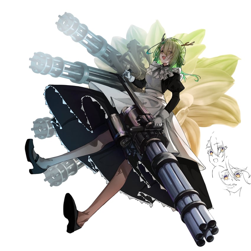 ceres fauna (hololive and 1 more) drawn by mouchu