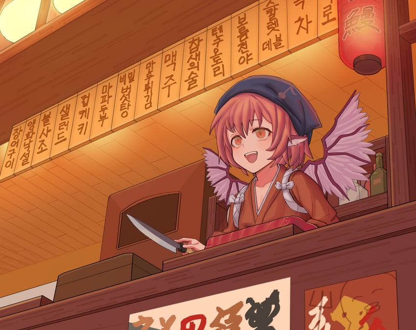 mystia lorelei and okamisty (touhou and 1 more) drawn by zorago