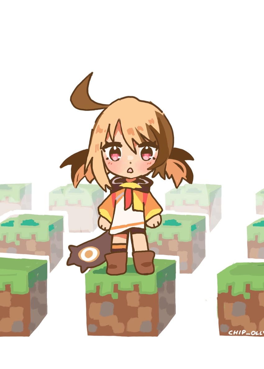 gigi murin (hololive and 4 more) drawn by chip_olly