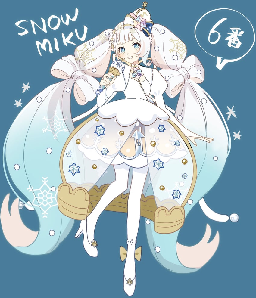 hatsune miku and yuki miku (vocaloid) drawn by a_z_u_k_i