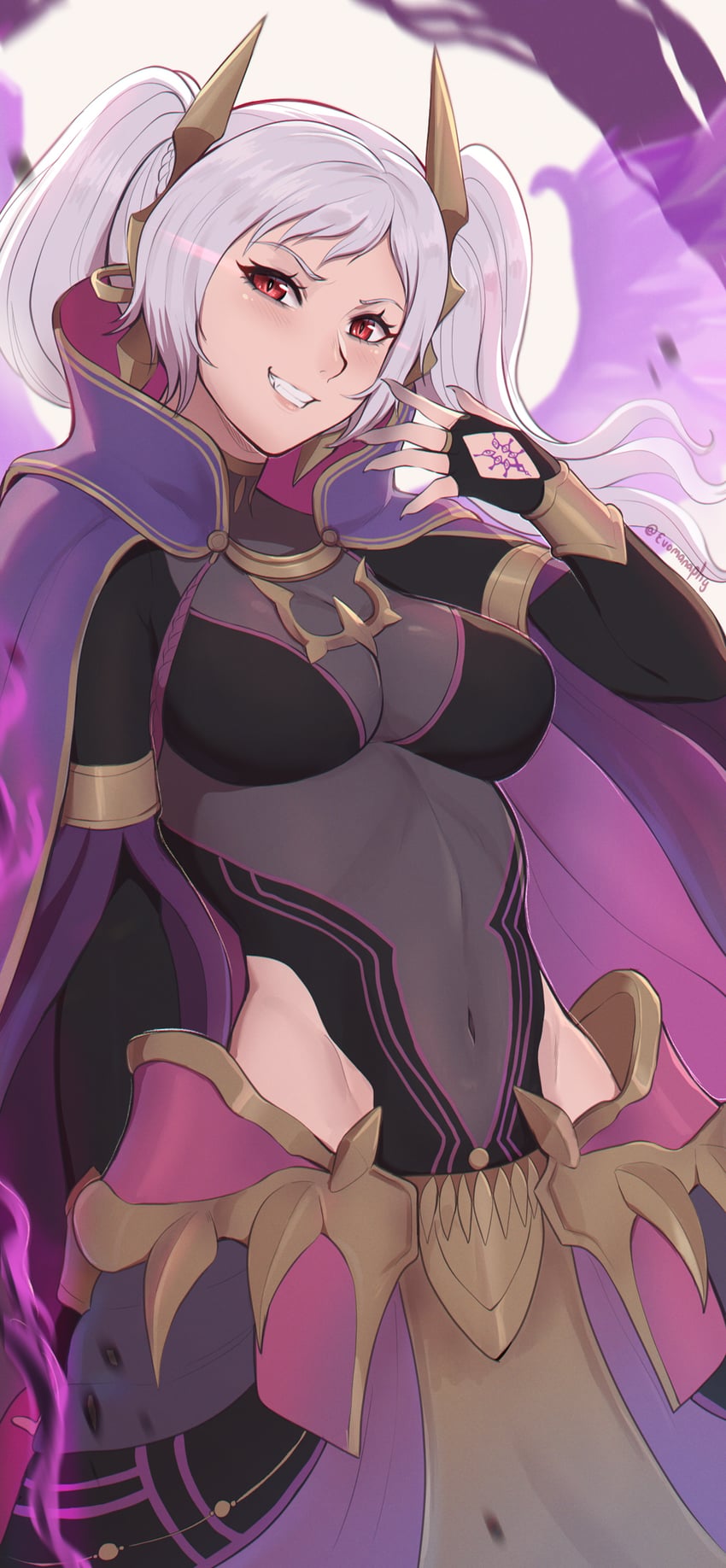 female robin (fire emblem and 2 more) drawn by evomanaphy
