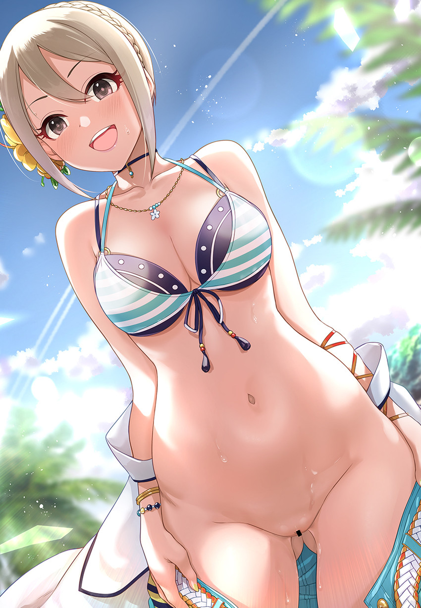shiomi syuko (idolmaster and 1 more) drawn by mk_(mod0)