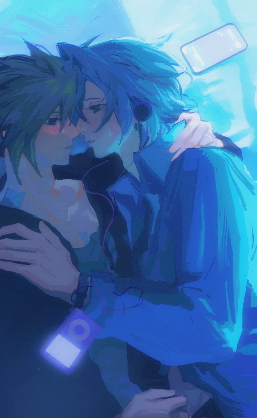 cloud strife and sephiroth (final fantasy and 2 more) drawn by norgeehotpot
