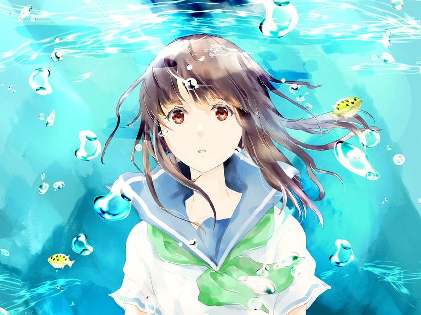 yoroizuka mizore (hibike! euphonium and 1 more) drawn by po2tasow