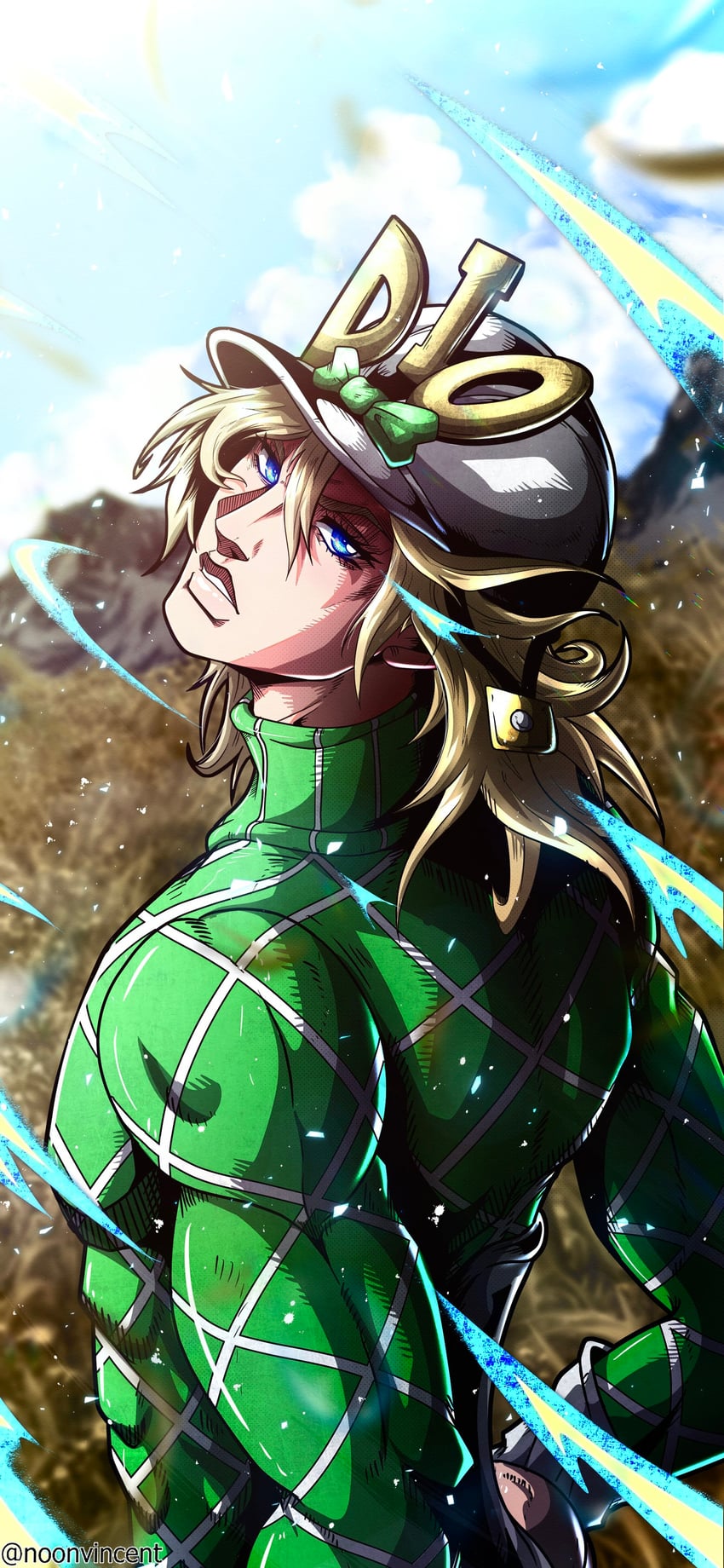 diego brando (jojo no kimyou na bouken and 1 more) drawn by noonvincent
