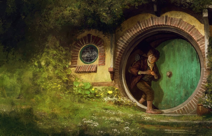 bilbo baggins (tolkien's legendarium) drawn by antonio_de_luca
