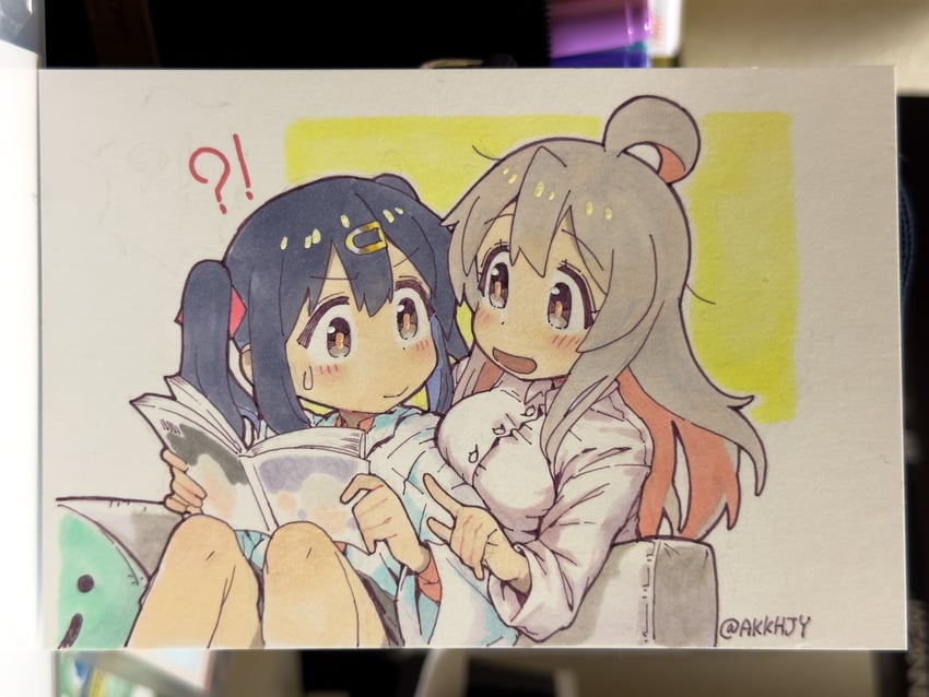 oyama mahiro and oyama mihari (onii-chan wa oshimai!) drawn by matado_(almukha)