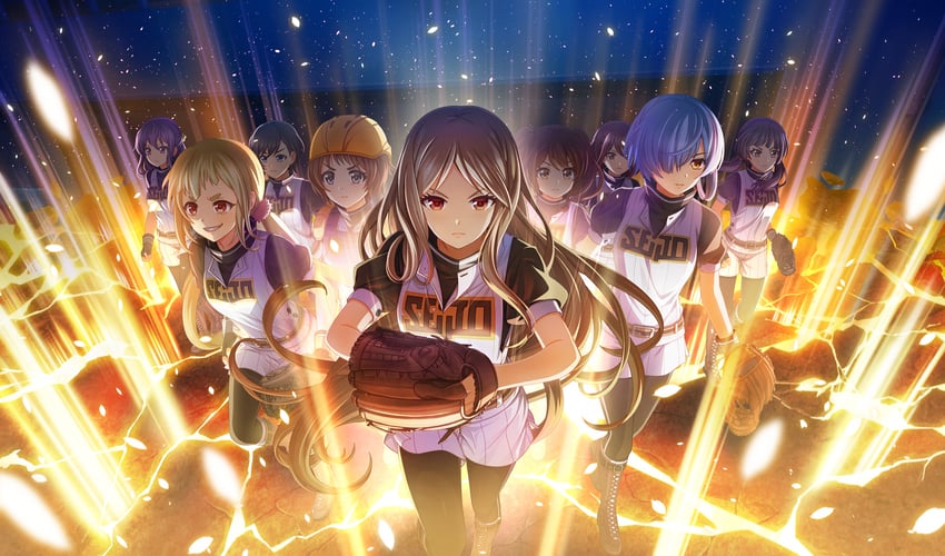 jinguji sayaka, toudou taira, hifumi yuri, and makino hana (cinderella series and 1 more)