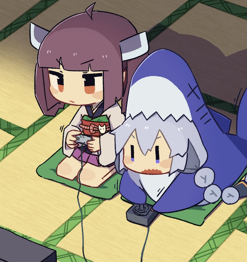 kizuna akari and touhoku kiritan (vocaloid and 1 more) drawn by konohoshi
