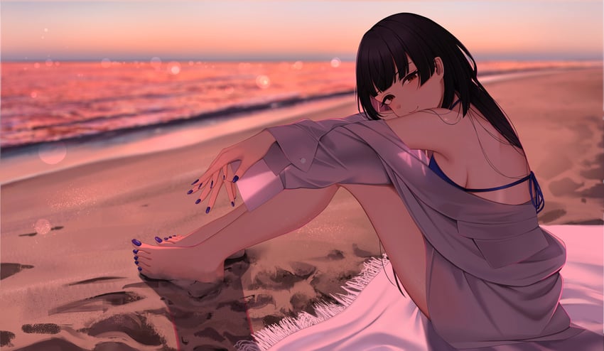 mayuzumi fuyuko (idolmaster and 1 more) drawn by kyamcya