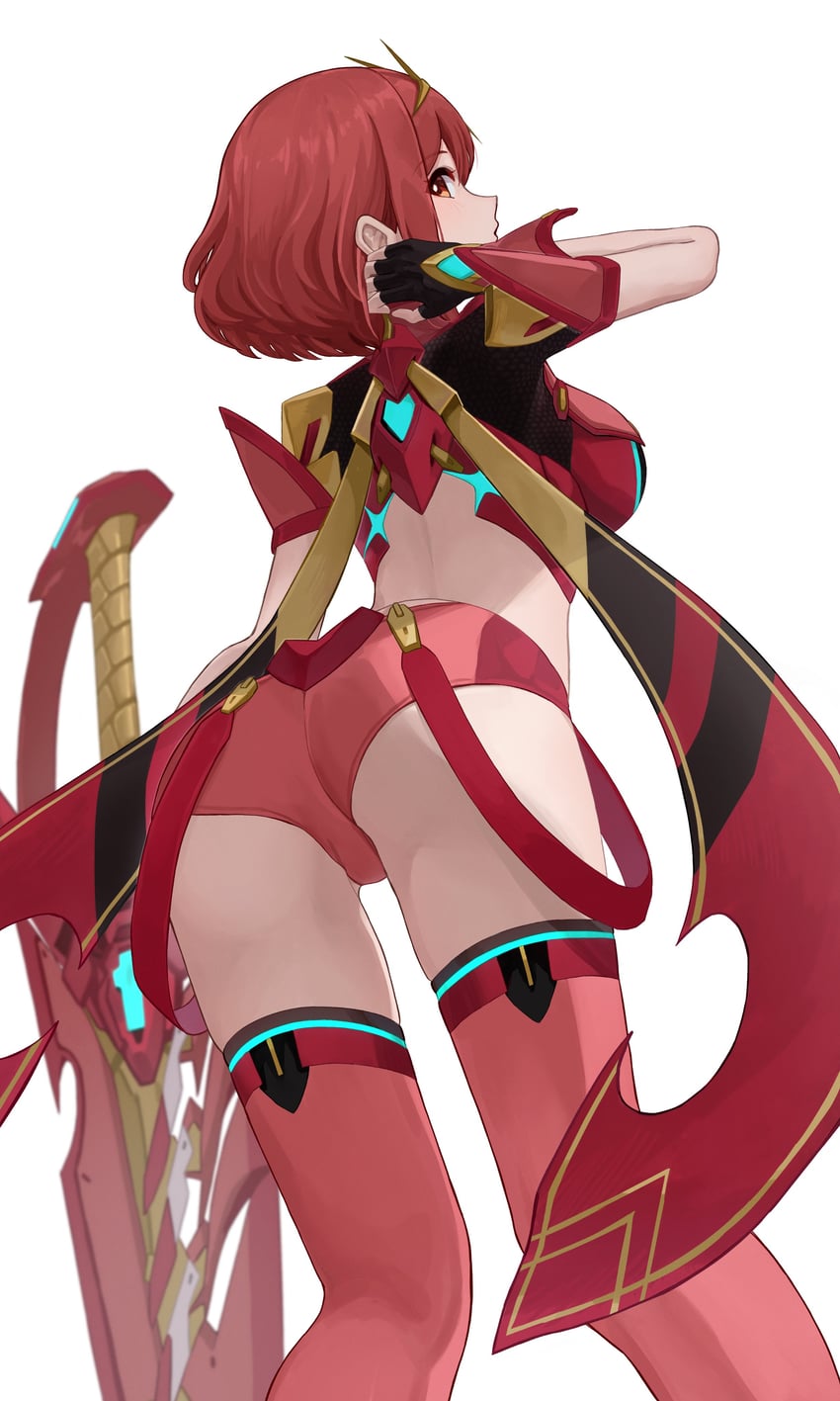 pyra (xenoblade chronicles and 1 more) drawn by takahashi_hizumi