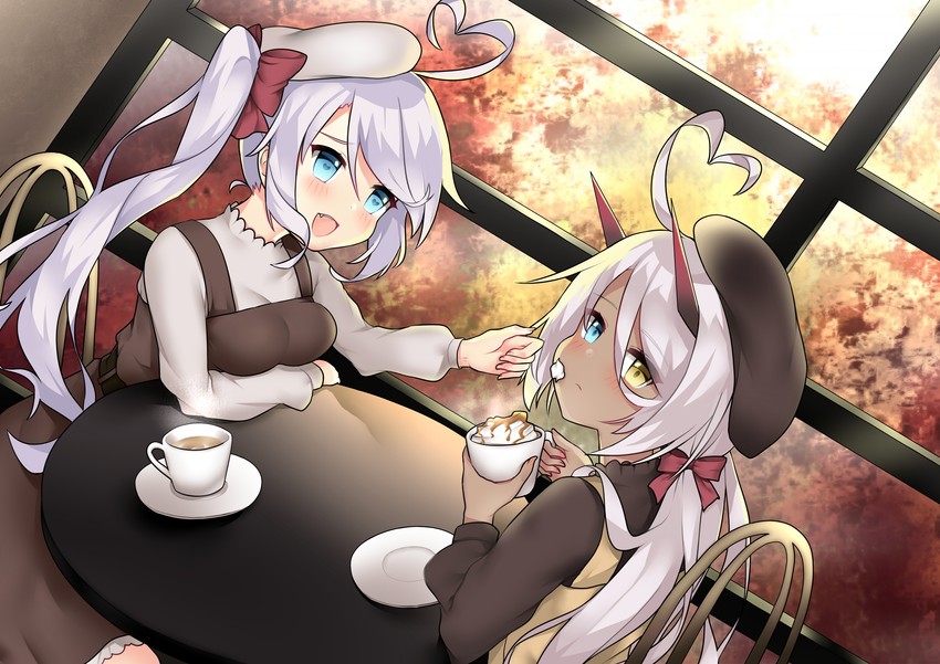 indianapolis and portland (azur lane) drawn by juugou_taki