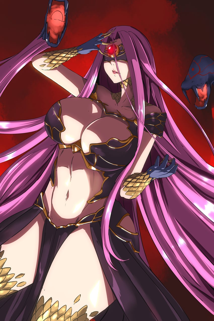 medusa and gorgon (fate and 1 more) drawn by kowatsu_no_break