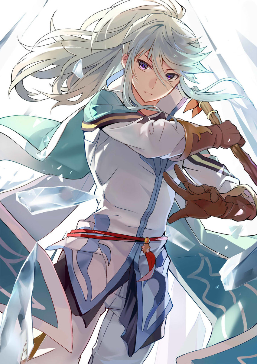 mikleo (tales of and 1 more) drawn by qitoli