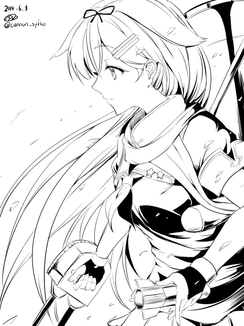 yuudachi and yuudachi kai ni (kantai collection) drawn by gin'ichi_(akacia)