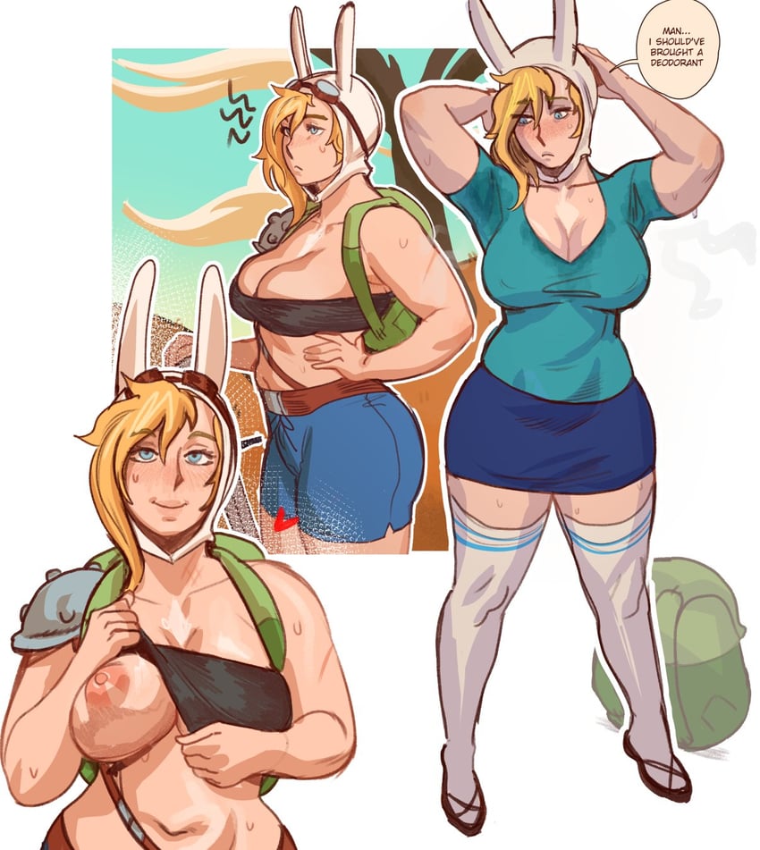 fionna campbell (adventure time and 1 more) drawn by nastacic