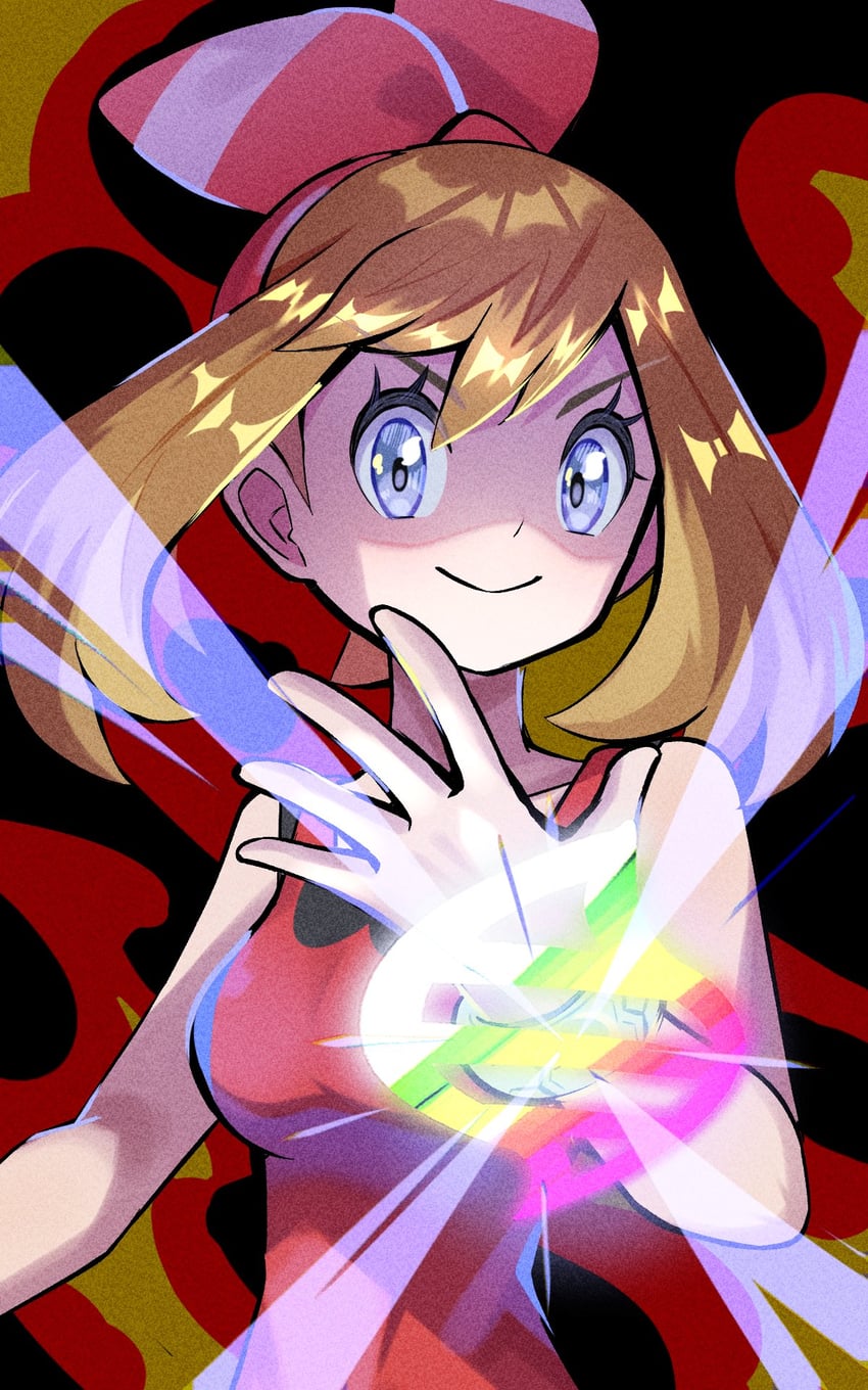 may (pokemon and 1 more) drawn by inana_umi