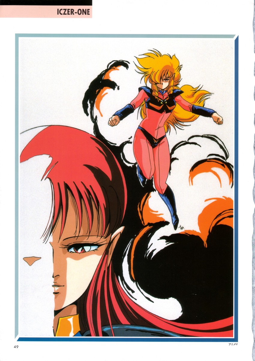 iczer-1 and iczer-2 (iczer and 1 more) drawn by hirano_toshihiro