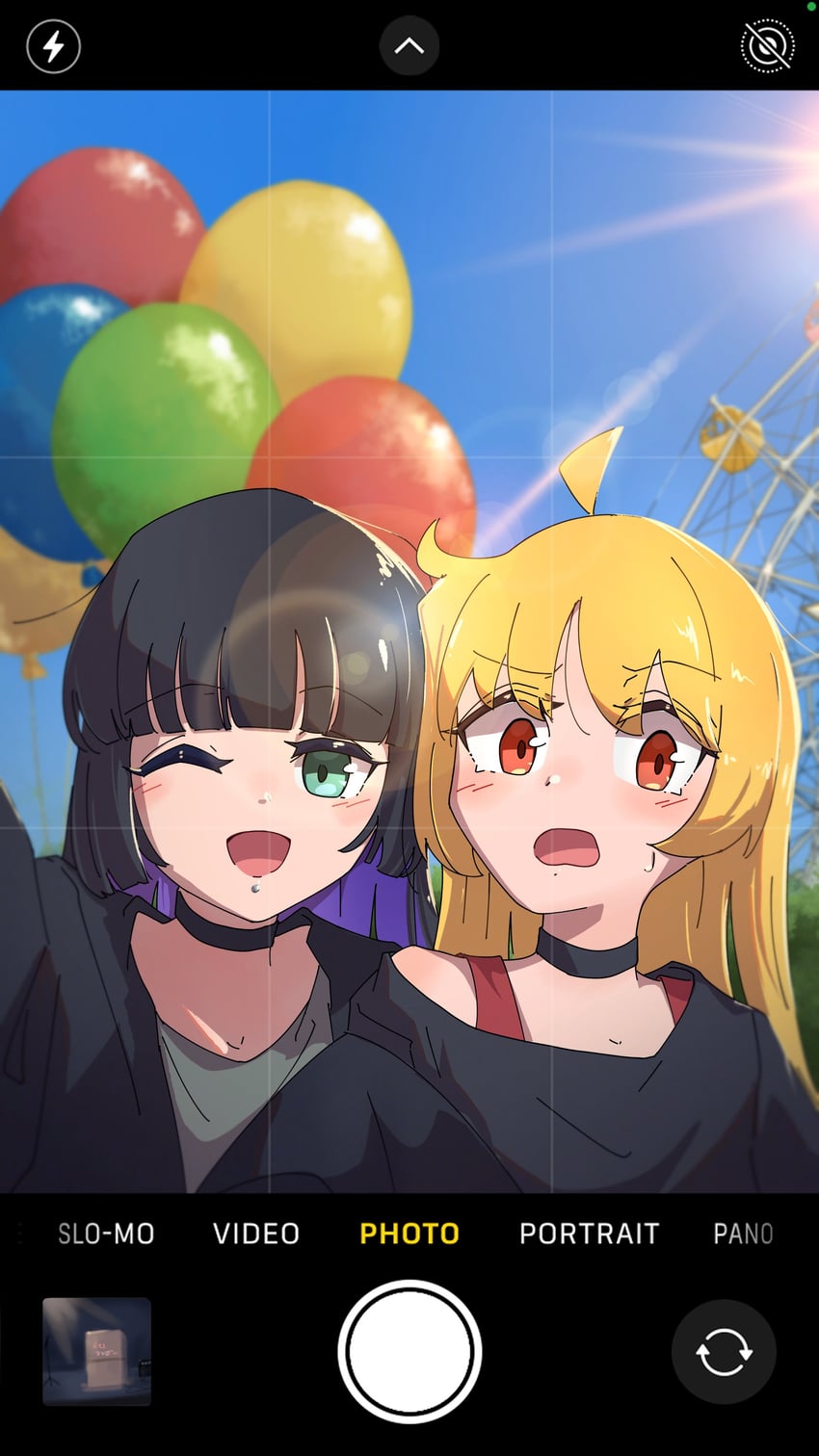 ijichi seika and pa-san (bocchi the rock!) drawn by chameleon_ch