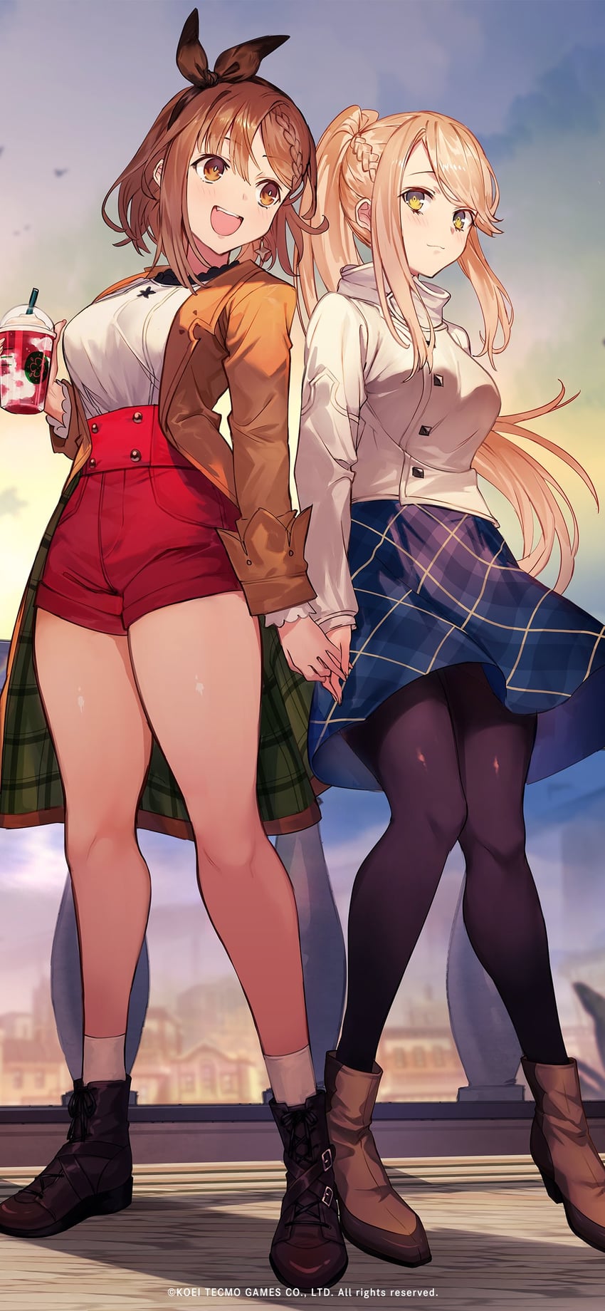 reisalin stout and klaudia valentz (atelier and 2 more) drawn by toridamono