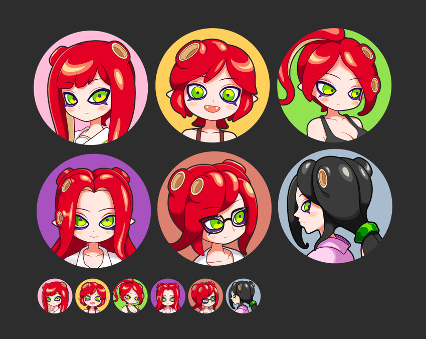 takozonesu (splatoon and 1 more) drawn by yuta_agc